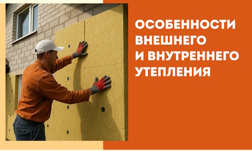 Какие особенности внешнего и внутреннего утепления в Кушве
