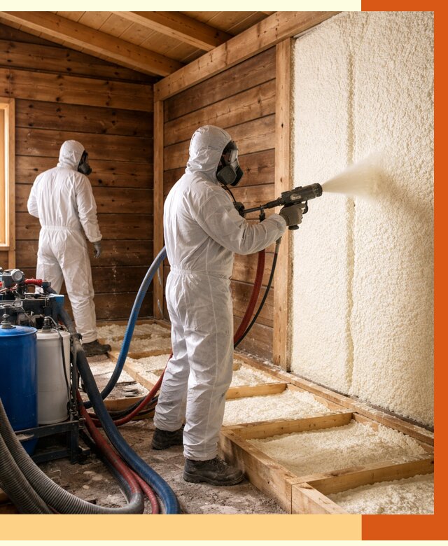 Утепление бани ппу в Кушве под ключ от 4311 руб./м2 | ТепломастерКшв - напыление и монтаж ппу