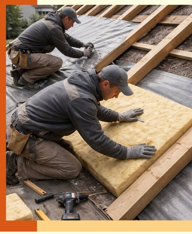 Профессиональное утепление крыши в Кушве качественно и надежно