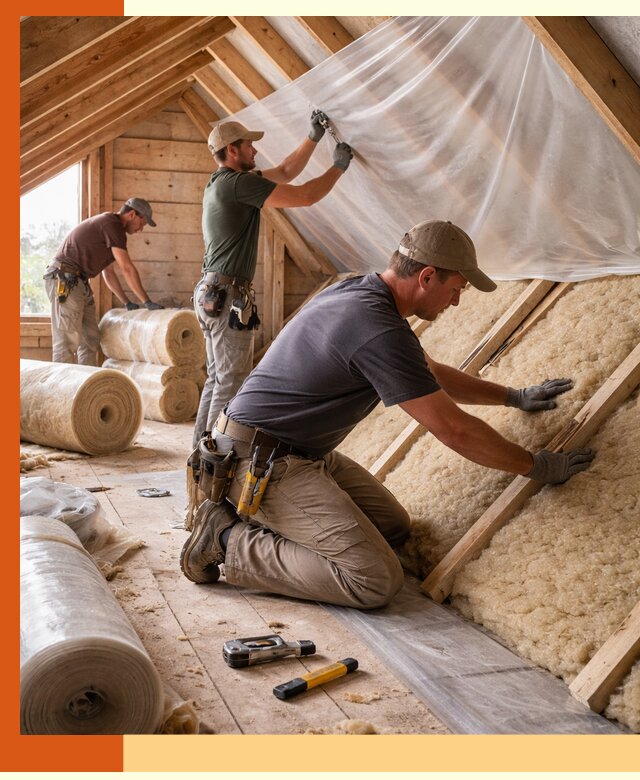 Утепление крыши изнутри в Кушве: профессионально и надежно