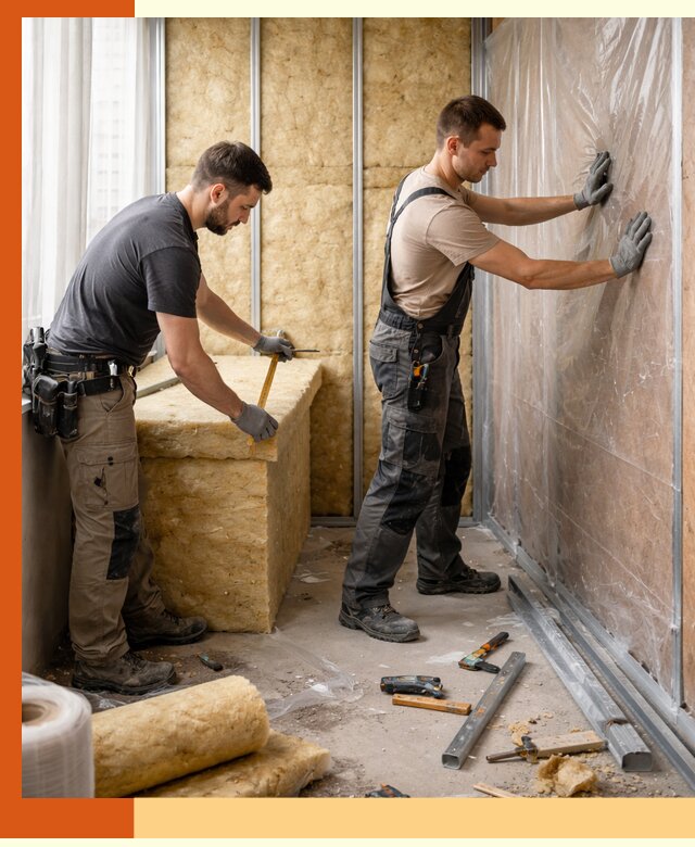 Профессиональное утепление лоджии в Кушве эффективно и надежно