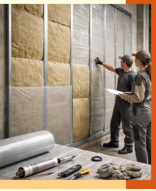 Утепление склада химсырья в Кушве от 4619 руб. под ключ | ТепломастерКшв