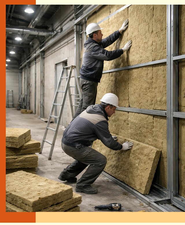 Утепление цеха под ключ в Кушве с гарантией качества