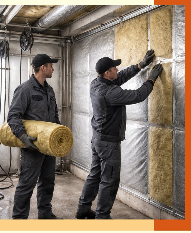 Утепление автомойки в Кушве от 8725 руб./м2 — комплексное утепление под ключ | ТепломастерКшв