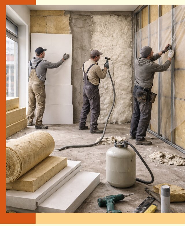 Утепление магазина в Кушве: комплексные решения по теплоизоляции