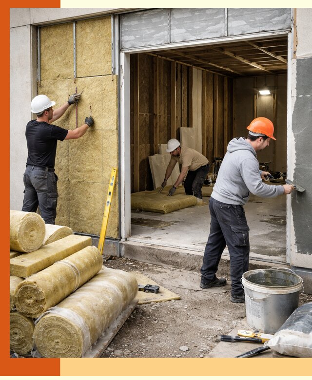 Утепление торгового павильона в Кушве — качественно и энергоэффективно