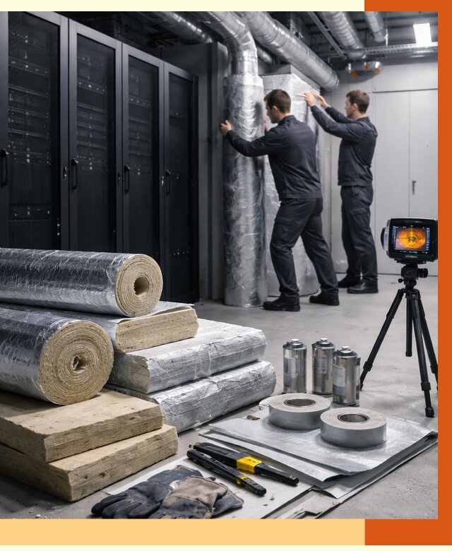 Утепление серверной в Кушве от 8725 руб./м² — комплексно под ключ | ТепломастерКшв