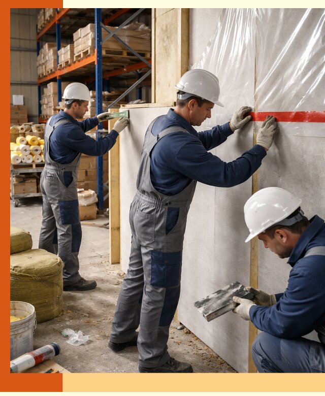 Утепление теплого склада под ключ в Кушве