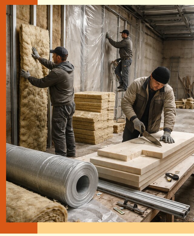 Утепление торгового склада в Кушве с энергоэффективными решениями