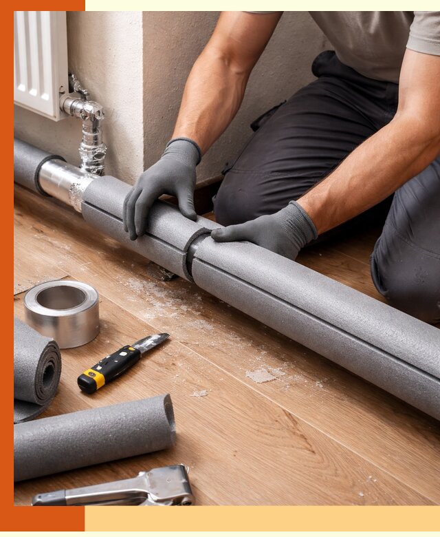 Утепление труб отопления в Кушве: теплоизоляция и защита сети