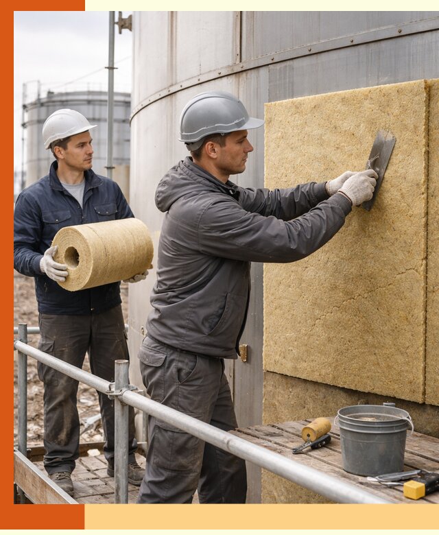 Профессиональное утепление резервуара и теплоизоляция в Кушве