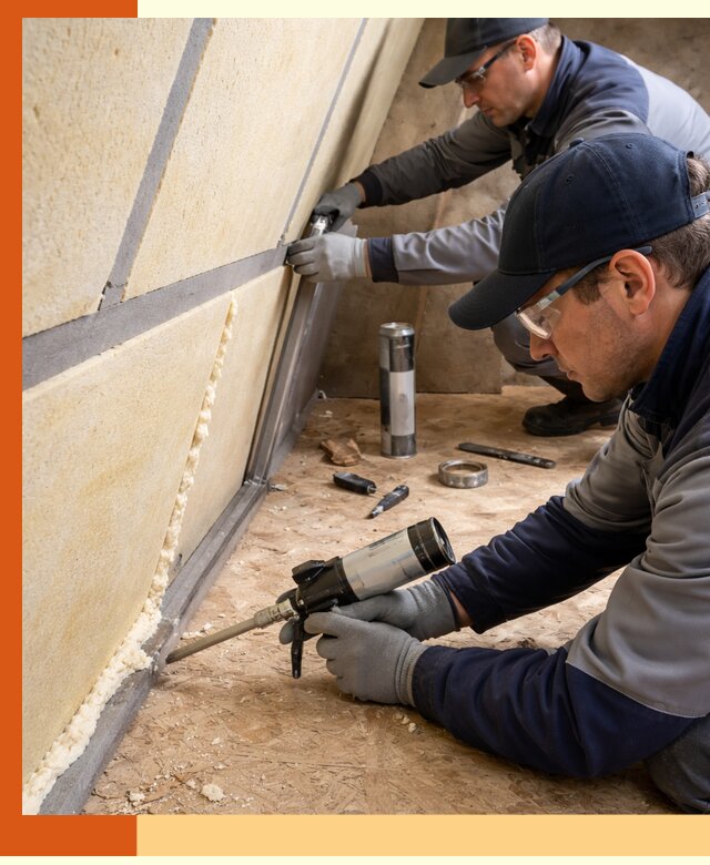 Герметизация стыков ППУ в Кушве — надежное уплотнение швов