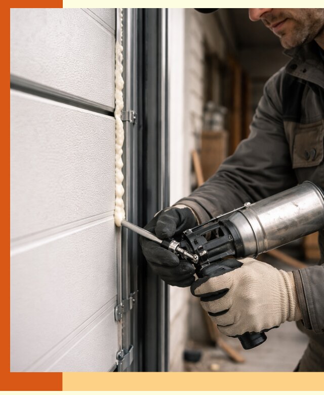 Заполнение пустот ворот в Кушве профессионально и герметично