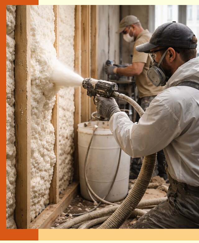 Утепление пеноизолом жилых и коммерческих объектов в Кушве