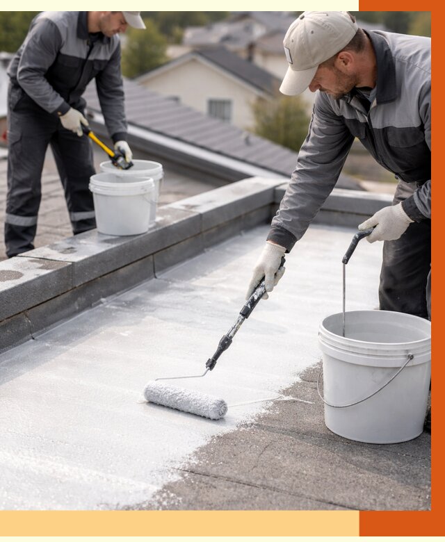 Утепление кровли жидкой теплоизоляцией в Кушве от 2207 руб./м2 | ТепломастерКшв