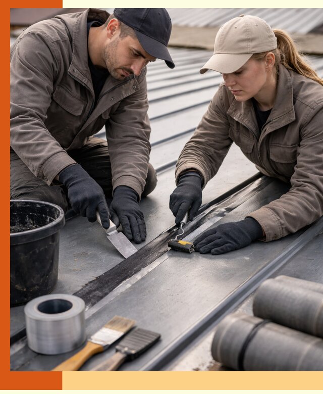 Гидроизоляция фальцевой кровли в Кушве качественно и надежно