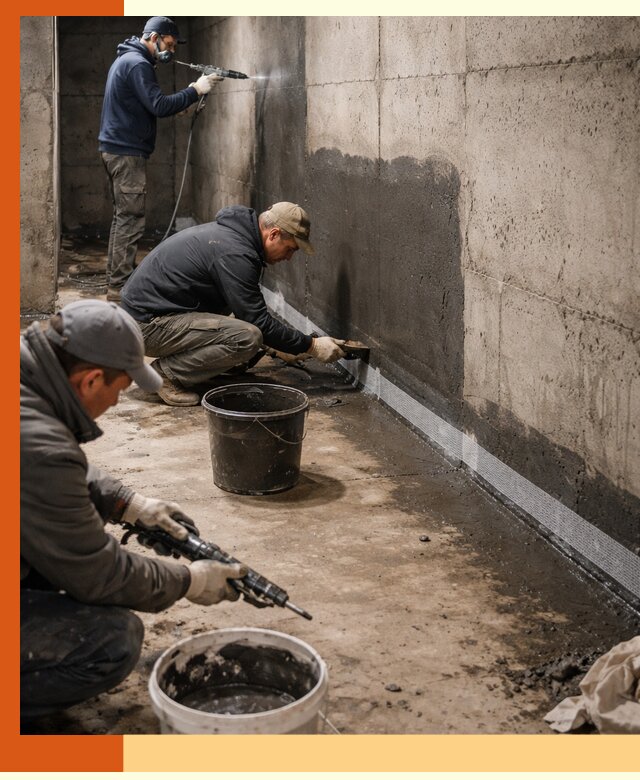 Гидроизоляция подвала в Кушве — комплексная защита от влаги