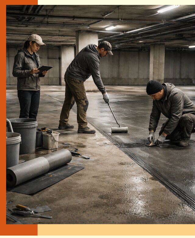 Гидроизоляция паркинга в Кушве: качественная защита зданий