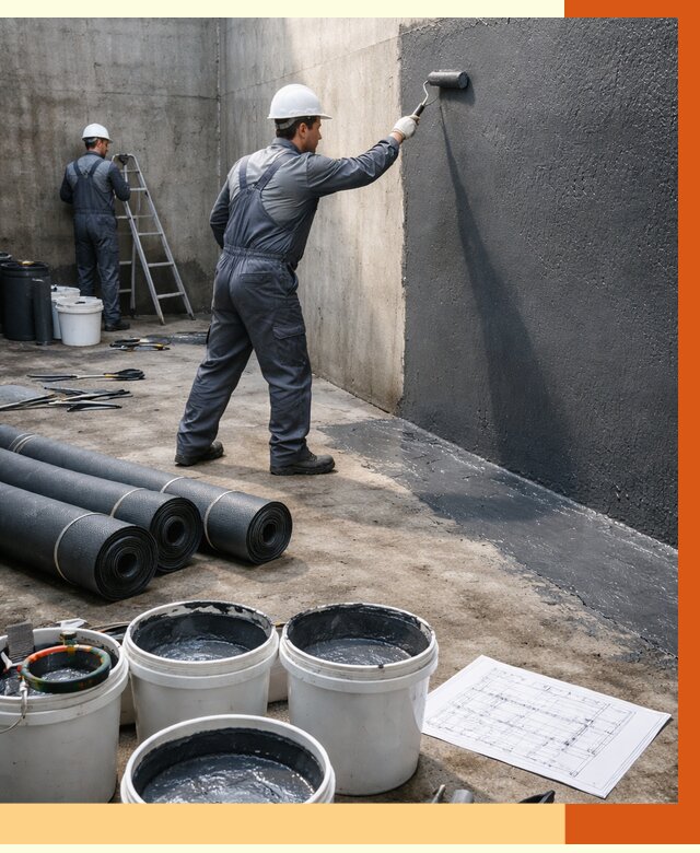 Гидроизоляция резервуара в Кушве от 123180 руб. под ключ | ТепломастерКшв