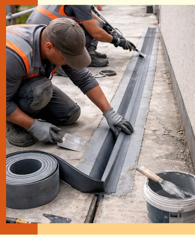 Гидроизоляция деформационного шва в Кушве профессионально и надежно