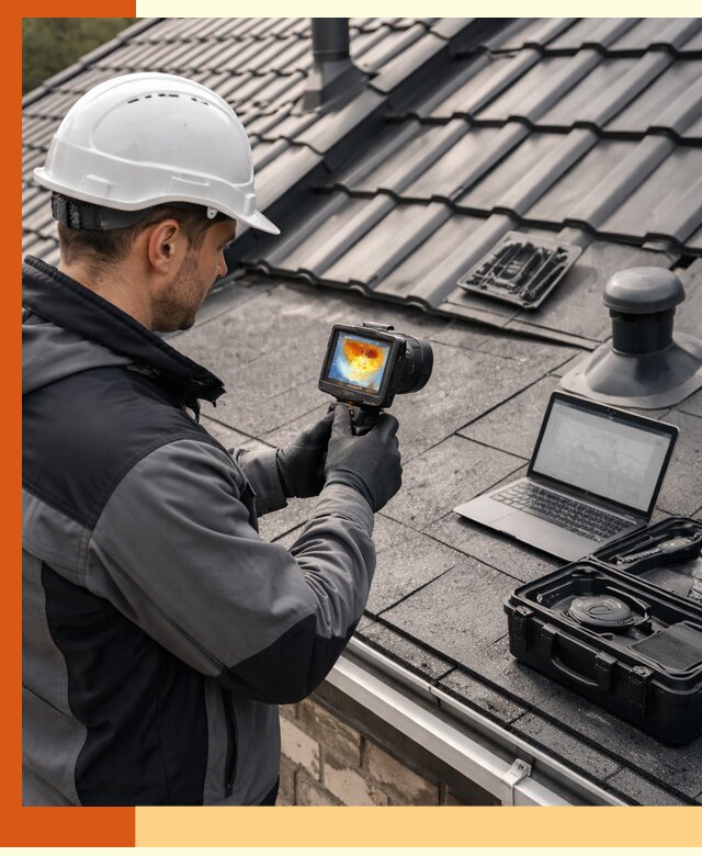 Тепловизионное обследование кровли в Кушве для выявления дефектов