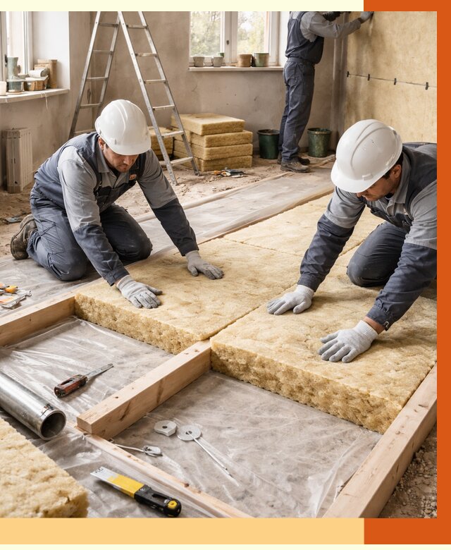 Восстановление теплоизоляции в Кушве от 8725 руб. — ремонт утепления под ключ | ТепломастерКшв