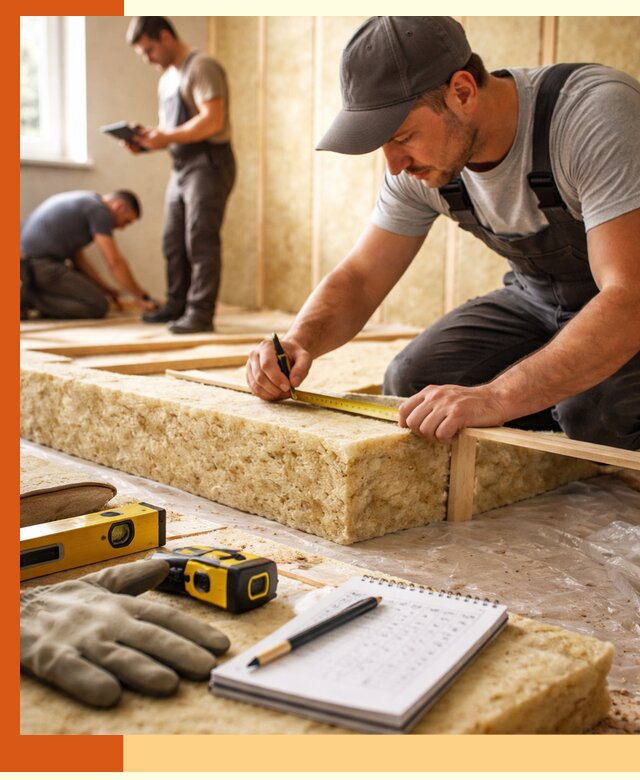 Расчет толщины утеплителя для зданий и помещений в Кушве